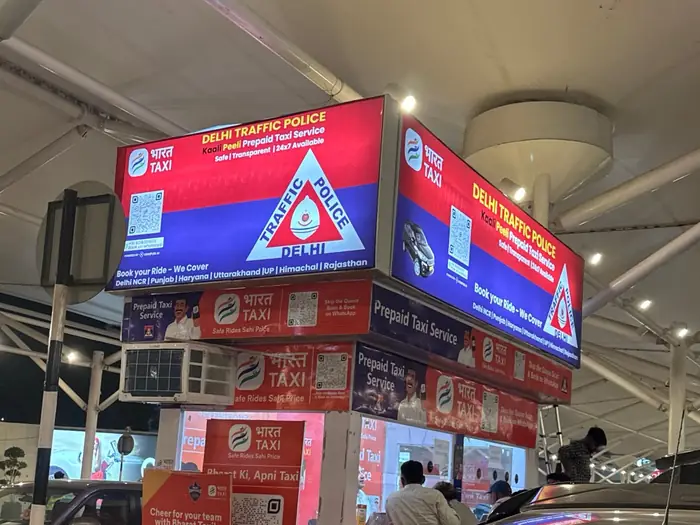 Airport branding advertising campaign by Adelite Media in India