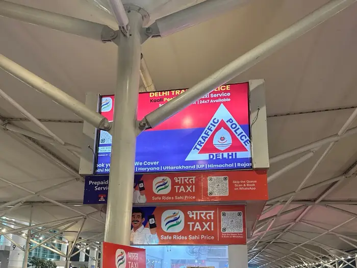 Airport branding advertising campaign by Adelite Media in India