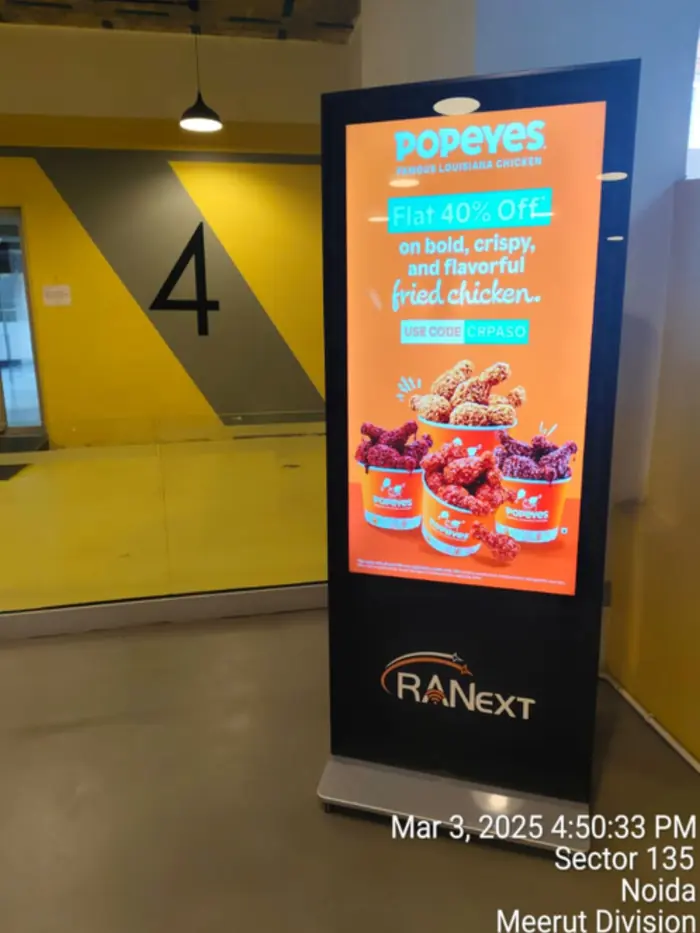 BTL activation advertising campaign by Adelite Media in India
