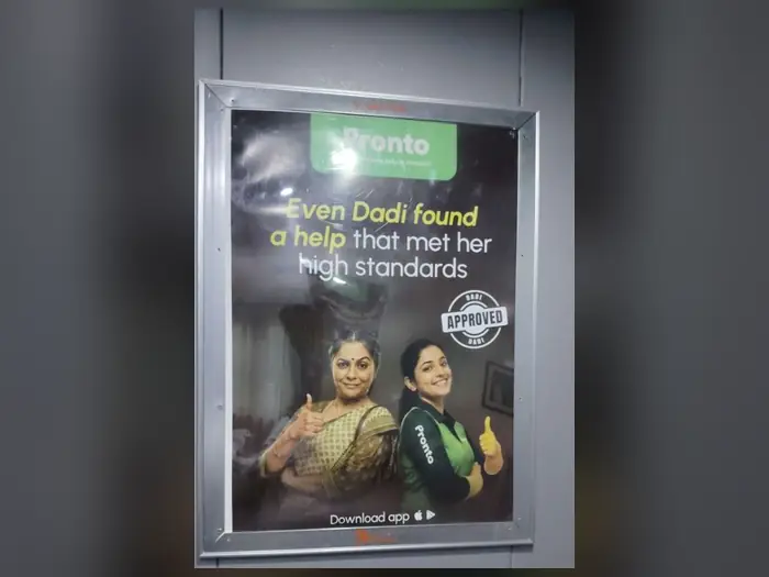 Lift branding advertising campaign by Adelite Media in India