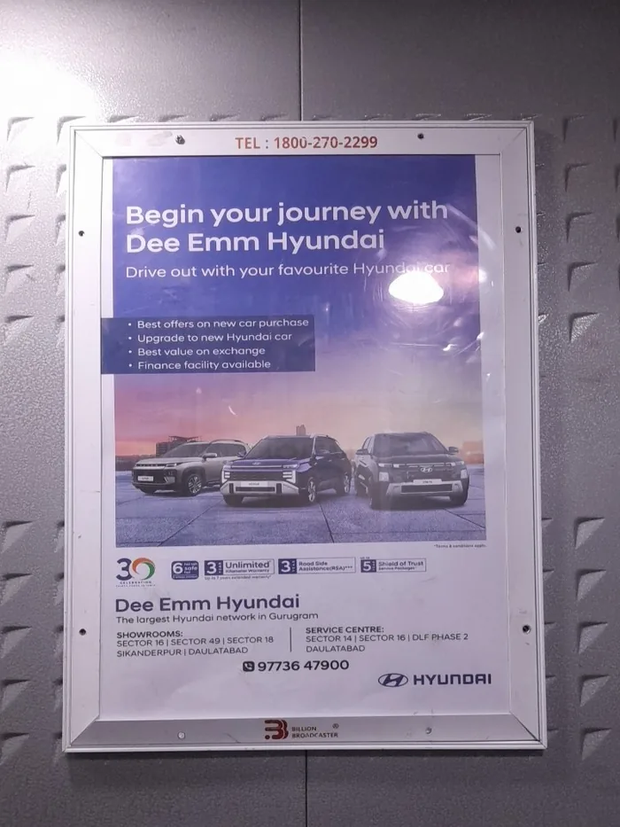 Lift branding advertising campaign by Adelite Media in India