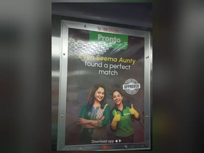 Lift branding advertising campaign by Adelite Media in India