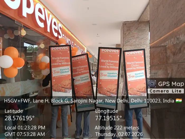 Lookwalker activation advertising campaign by Adelite Media in India