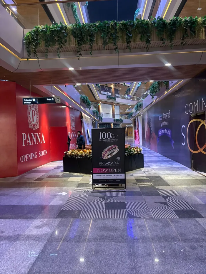 Standee branding advertising campaign by Adelite Media in India